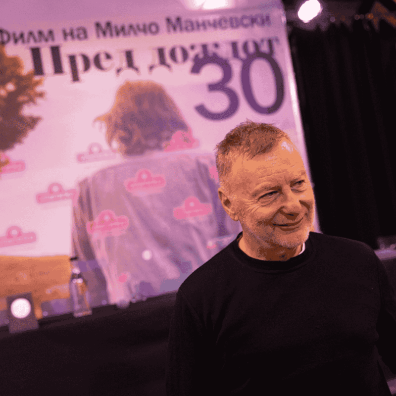 Милчо Манчевски на Златна премиера на „Пред дождот“