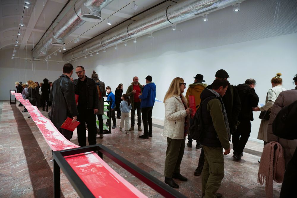 Изложба на Ѓорѓе Јовановиќ „Приказни од маргините“ Фотографија: Жарко Трајаноски