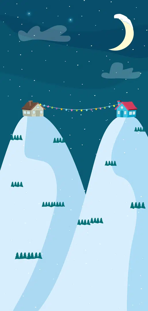 LVL_Animated_NeverAlone Новогодишна честитка GIF: Never Alone, Зоран Инадески - Image 1