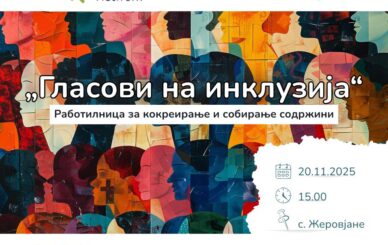 Rabotilnica kokreiranje Glasovi Na Inkluzija Zerovjane Lice v lice