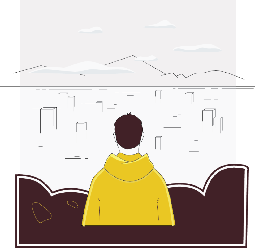 ugusen grad Korupcija Zagaduvanje - Ilustracija Zoran Inadeski