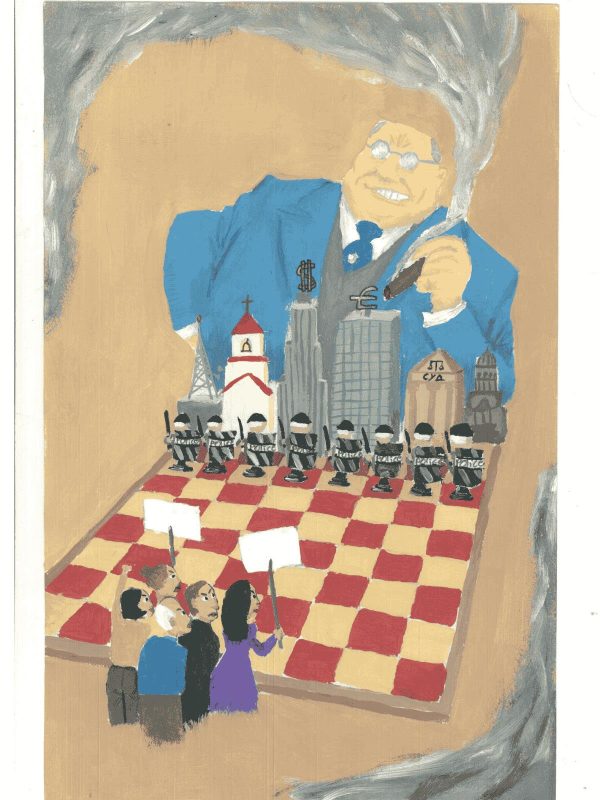 „Направи го вистинскиот потег“, Михаела Ѓоргиева, дел од изложбата „Осмели се, инспирирај, промени - онлајн галерија“