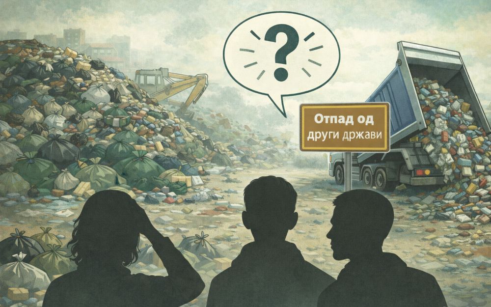 ѓубре од други држави, дур не можеме да го средиме нашето - политички интегритет