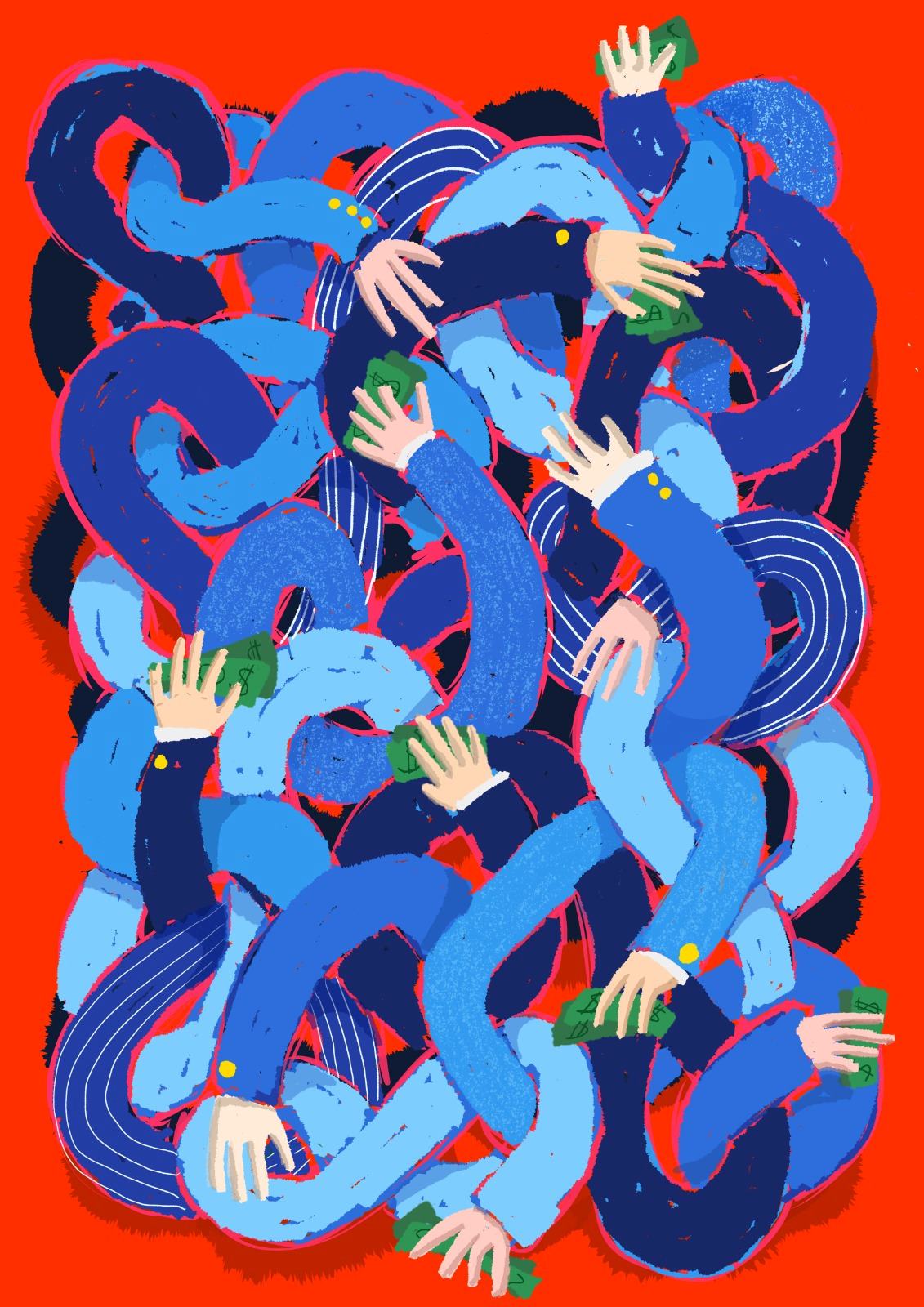 „Јазол“, Андријана Весовска, дел од изложбата Осмели се, инспирирај, промени - онлајн галерија - прва награда