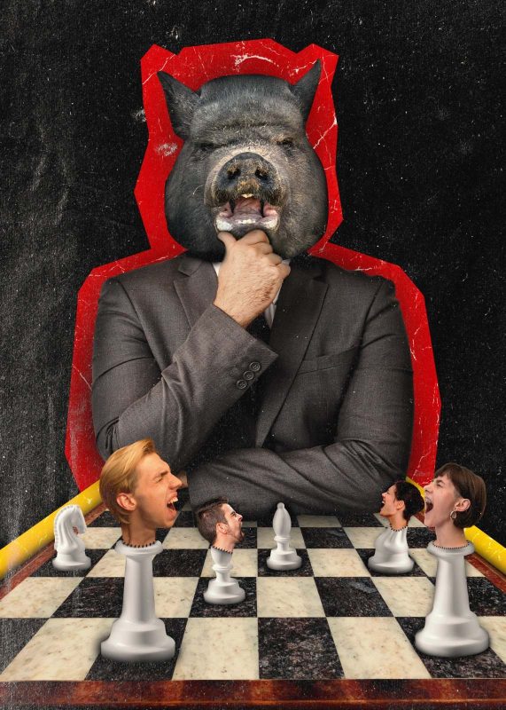 „Игри на моќта“, Ивона Јанчевска, дел од изложбата „Осмели се, инспирирај, промени - онлајн галерија“